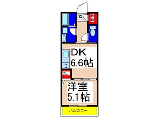 グラナーデ高野台の物件間取画像